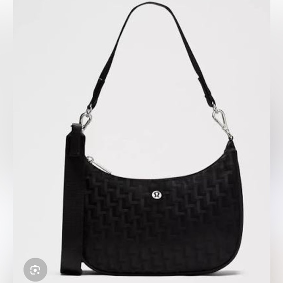 lululemon athletica Handbags - NWT city essentials small shoulder bag 3l monogram jacquard